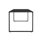 Conjunto Mesa E Aparador Lux Preto