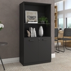 Conjunto Mesa E Armário Day Preto