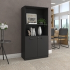 Conjunto Mesa E Armário Day Preto