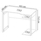 Conjunto Mesa E Armario Gamer Me4161xme4164 Tecno Mobili