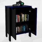 Conjunto Mesa E Armario Gamer Me4161xme4164 Tecno Mobili