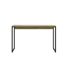 Conjunto Mesa E Armario Isaac Natura Preto