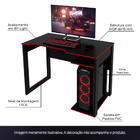 Conjunto Mesa E Armário Para Escritório Home Office Gamer Coo