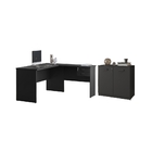 Conjunto Mesa E Balcão Jasmine Preto