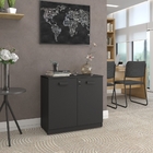 Conjunto Mesa E Balcão Jasmine Preto