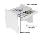 Conjunto Mesa E Cadeira Infantil Montessori  Branco