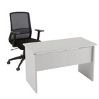 Conjunto Mesa E Cadeira Para Escritório E Home Office: Mesa 1