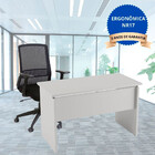 Conjunto Mesa E Cadeira Para Escritório E Home Office: Mesa 1