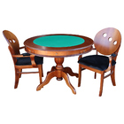 Conjunto Mesa E Poltrona De Jogos Carteado 2 Lugares
