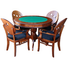 Conjunto Mesa E Poltrona De Jogos Carteado 4 Lugares