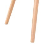 Conjunto - Mesa Eames 80 Cm Branco + 4 Cadeiras Eames Eiffel