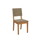 Conjunto Mesa Elma Com 4 Cadeiras Em Madeira Maciça Fendi