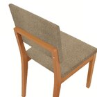 Conjunto Mesa Elma Com 4 Cadeiras Em Madeira Maciça Fendi