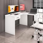 Conjunto Mesa Em L E Livreiro Katharine Branco Trama