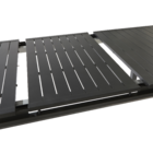 Conjunto de Mesa Extensível 8 Cadeiras 76x100x180/240cm Alumínio Marrom Odyssea II Naterial