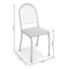 Conjunto Mesa Geneva 4 Cadeiras Noruega Preto/nogueira/marrom