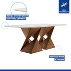 Conjunto Mesa Genova Tampo Slim Vidro Plus 6 Cadeiras Napoles