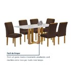 Conjunto Mesa Isadora 170cmx90cm Com 6 Cadeiras Luisa Tampo S