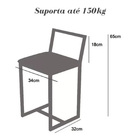 Conjunto Mesa Jantar 4 Cadeiras Compacta De Madeira Branca