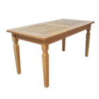 Conjunto Mesa Jantar Ripada 1,60m 6 Cadeiras Confort