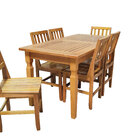 Conjunto Mesa Jantar Ripada 1,60m 6 Cadeiras Confort Madeira
