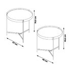 Conjunto Mesa Lateral Nezuko Com Espelho Base Grafite G29 - G