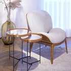 Conjunto Mesa Lateral Nezuko Com Espelho Base Grafite G29 - G