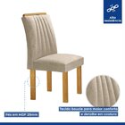 Conjunto Mesa Laura 90cm Com 4 Cadeiras Arizona Tampo Milão P