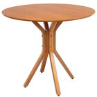 Conjunto Mesa Lisboa Com 4 Cadeiras X Texas Nozes Nozes