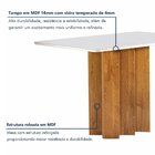 Conjunto Mesa Lorena 120cmx80cm Com 4 Cadeiras Celeste Tampo