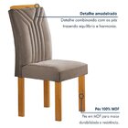 Conjunto Mesa Lorena 120cmx80cm Com 4 Cadeiras Celeste Tampo