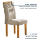 Conjunto Mesa Lorena 120cmx80cm Com 4 Cadeiras Celeste Tampo