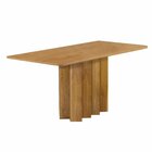 Conjunto Mesa Lorena 160cm X 80cm Com 6 Cadeiras Luisa Tampo