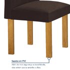 Conjunto Mesa Luna 100cm Com 4 Cadeiras Arizona Tampo Redondo