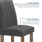 Conjunto Mesa Luna 100cm Com 4 Cadeiras Arizona Tampo Slim Pl