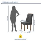 Conjunto Mesa Luna 100cm Com 4 Cadeiras Arizona Tampo Slim Pl