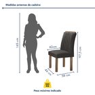 Conjunto Mesa Luna 100cm Com 4 Cadeiras Arizona Tampo Slim Pl