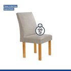 Conjunto Mesa Luna 100cm Com 4 Cadeiras Canela Tampo Slim Plu