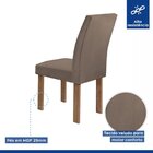 Conjunto Mesa Luna 120cm Com 6 Cadeiras Canela Tampo Redondo