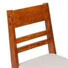 Conjunto Mesa Madeira Maciça Craft Com 4 Cadeiras Craft Garapa