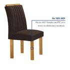 Conjunto Mesa Manuela 120cm Com 4 Cadeiras Arizona Tampo Dako