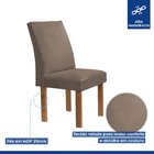 Conjunto Mesa Manuela 120cm Com 4 Cadeiras Canela Tampo Dakot