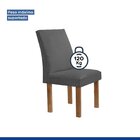 Conjunto Mesa Manuela 160cm Com 6 Cadeiras Canela Tampo Dakot