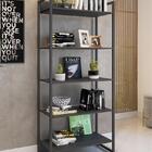 Conjunto Mesa Minimalista E Estante Ártemis Preto