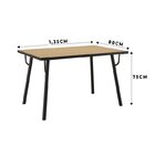 Conjunto Mesa Orbit Com 4 Cadeiras De Jantar Tolix Industrial