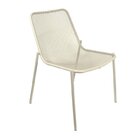 Conjunto Mesa Para Jardim 70x70cm Tampo Em Aço E 2 Cadeiras S