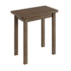 Conjunto Mesa Para Sala De Jantar Dobrável Com 4 Banquetas Am