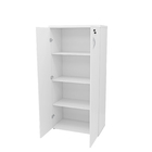 Conjunto Mesa Pedestal E Armário Alto Escritório Netmobil - B