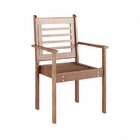 Conjunto Mesa Quadrada 90x90x77cm Com 4 Cadeiras Marrakech  M