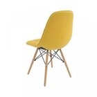 Conjunto Mesa Ráfia G Com 4 Cadeiras Eiffel Botonê Pu Rivatti